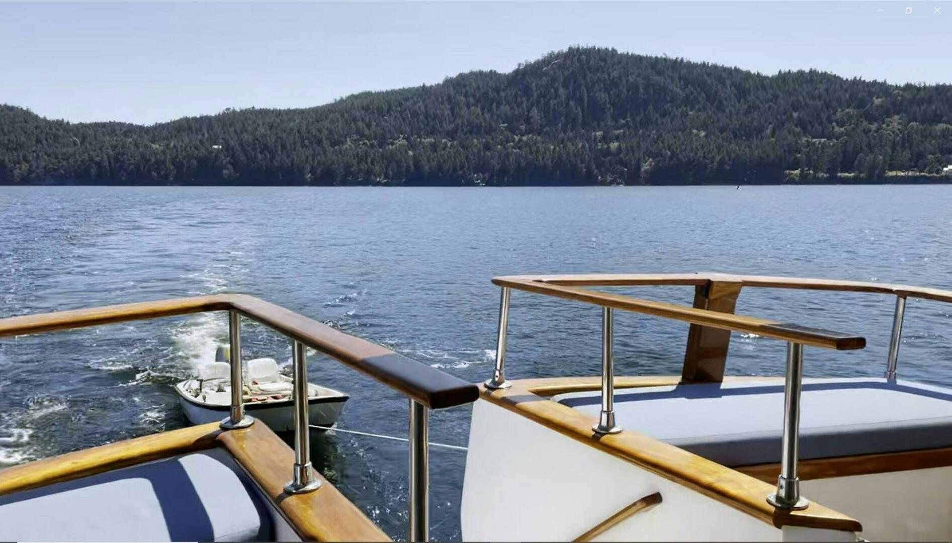 a boat on the water aboard PIONEER Yacht for Sale