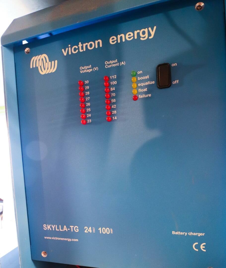 a screenshot of a cell phone aboard PIONEER Yacht for Sale