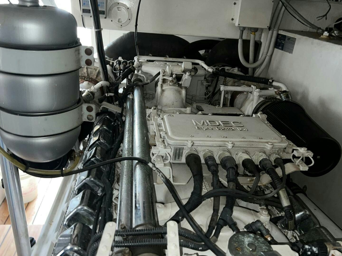 a machine with wires aboard BUCK-N-BILLS Yacht for Sale