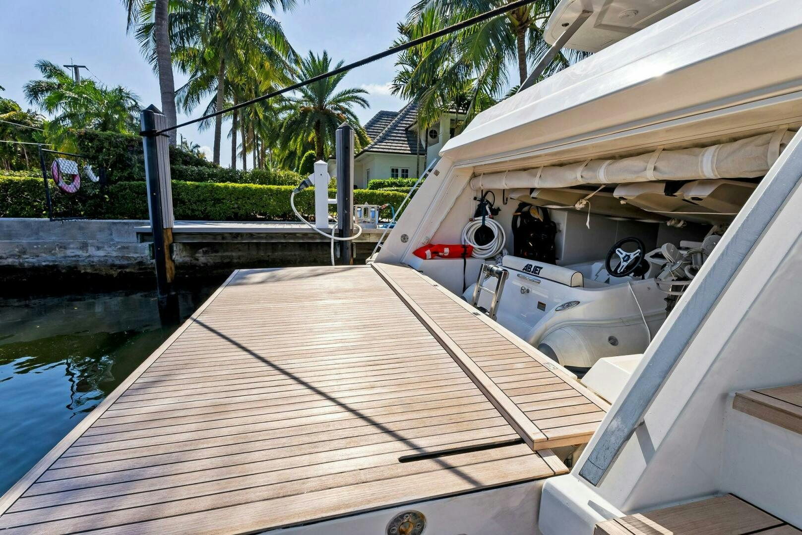 a boat on the water aboard SILHOUETTE Yacht for Sale