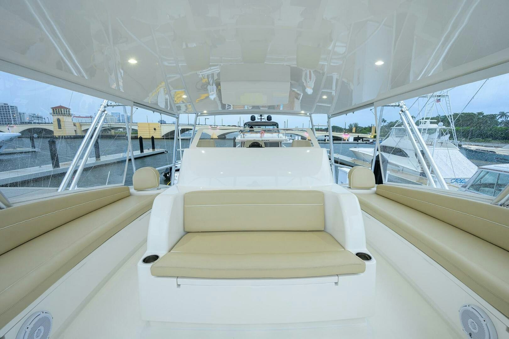a boat on the water aboard BACCHUS Yacht for Sale