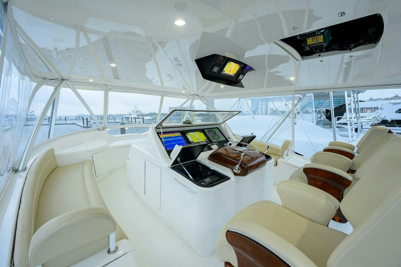 inside view of a room aboard BACCHUS Yacht for Sale
