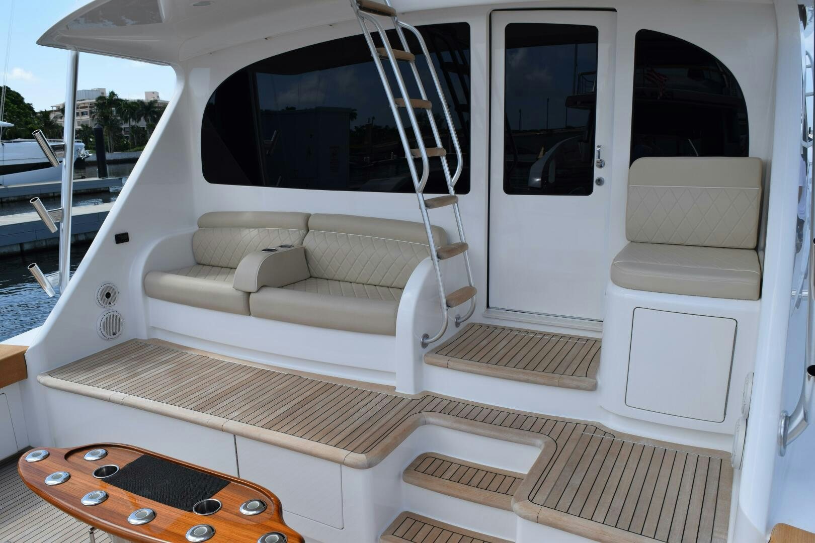 inside of a boat aboard BACCHUS Yacht for Sale