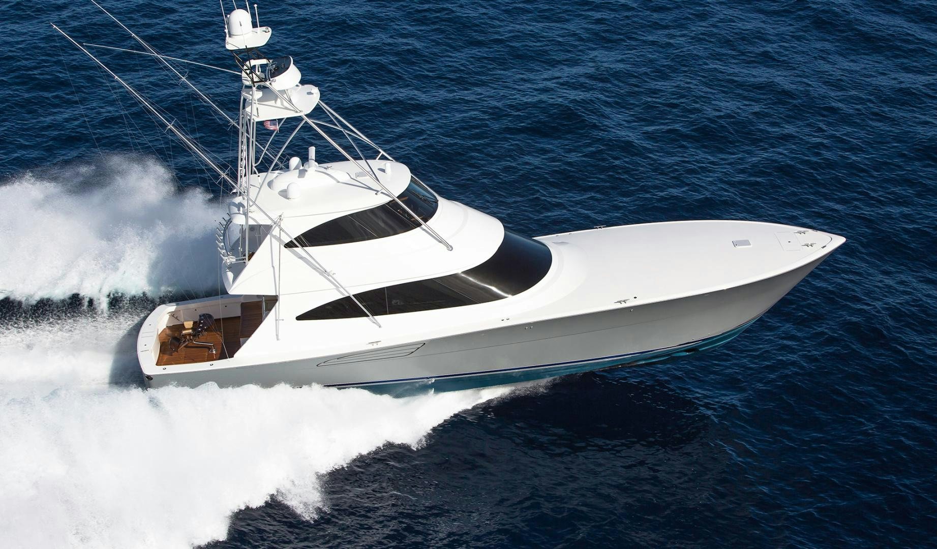 a boat on the water aboard NEW BUILD Yacht for Sale