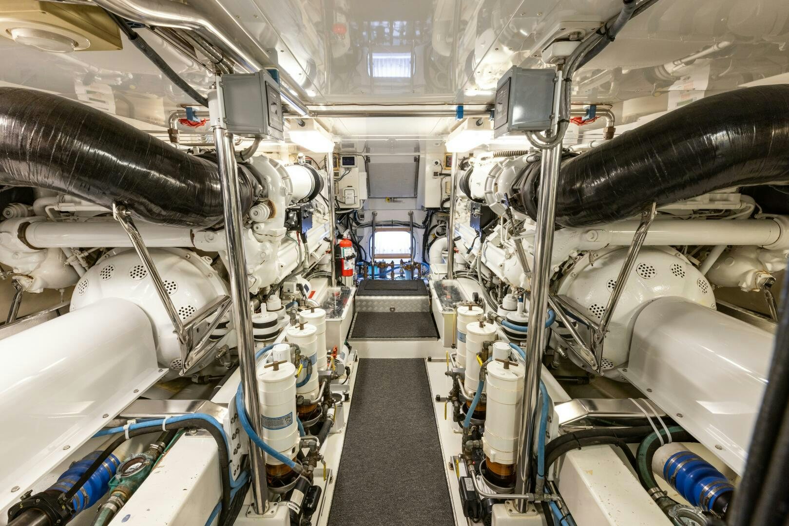 a close-up of a machine aboard SALTY K Yacht for Sale