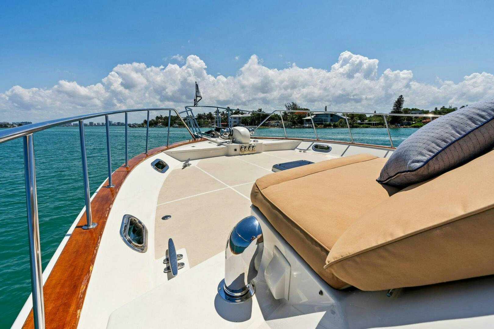 a boat on the water aboard RELENTLESS Yacht for Sale