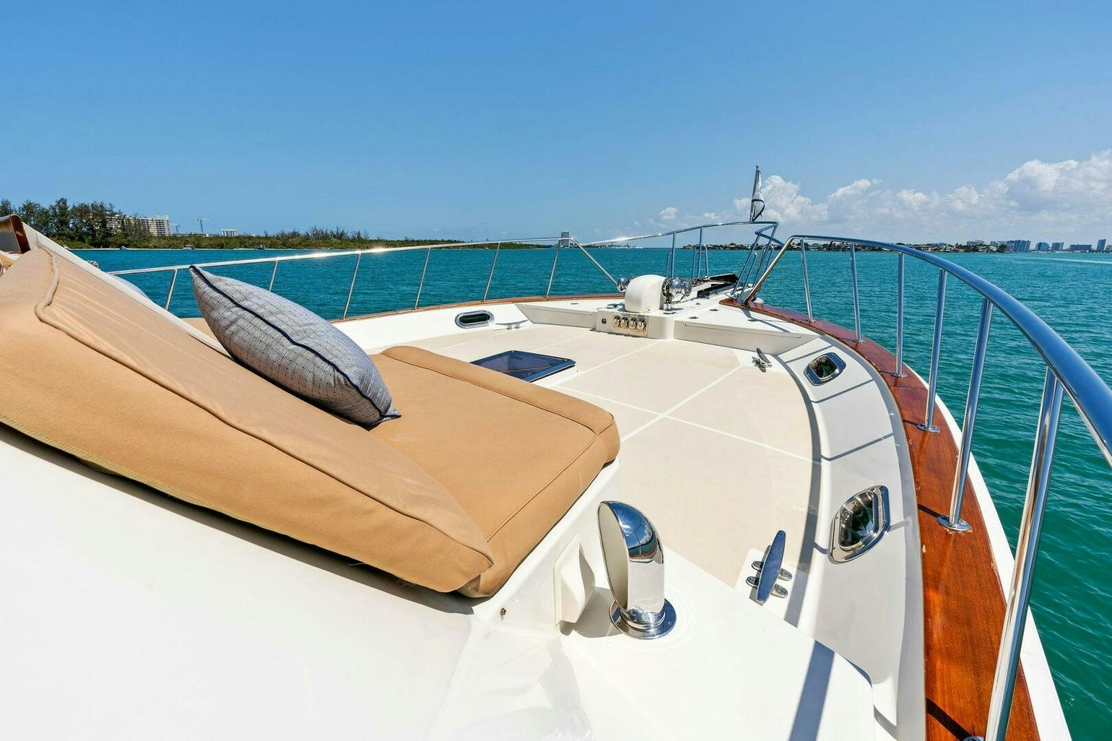 a boat on the water aboard RELENTLESS Yacht for Sale