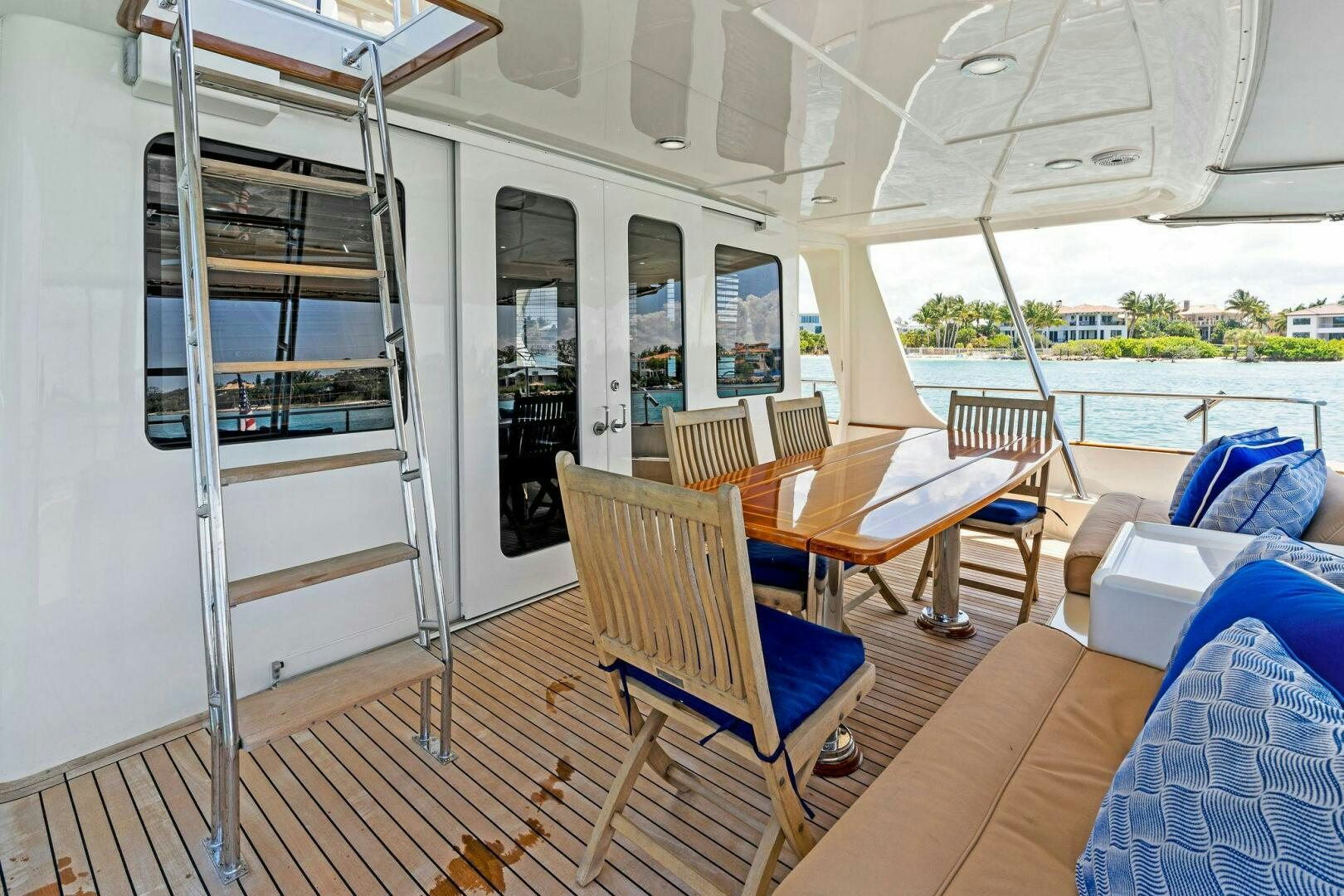 a boat on the water aboard RELENTLESS Yacht for Sale