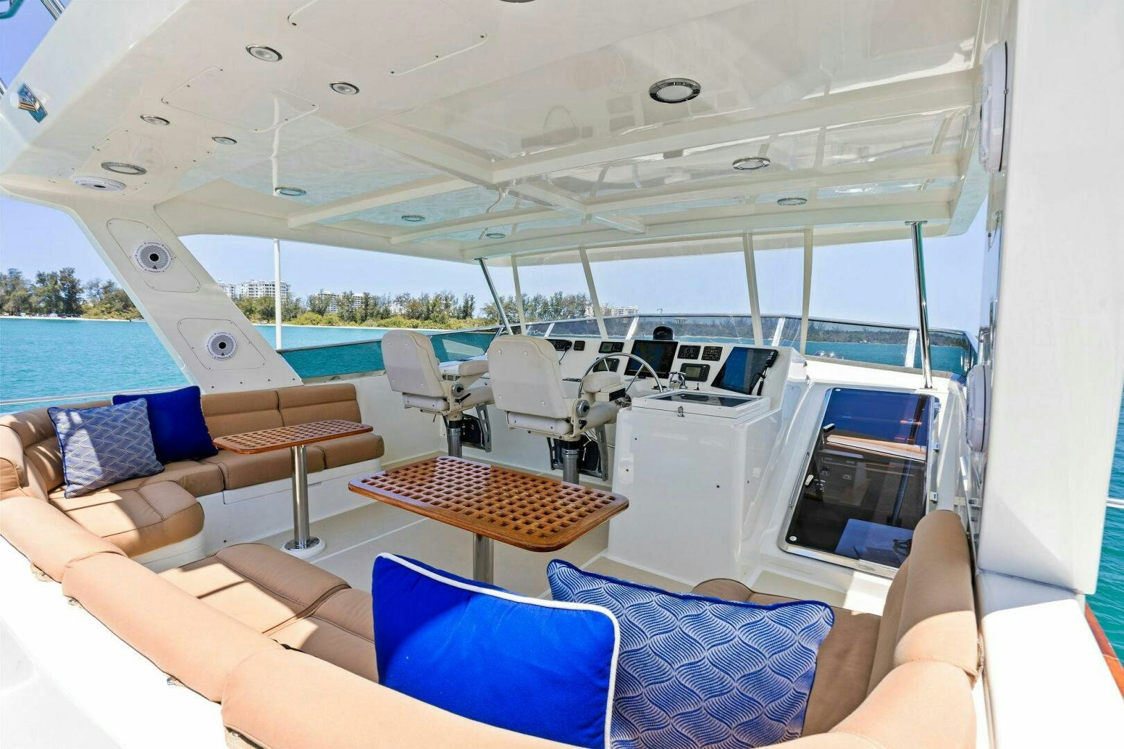 inside of a boat aboard RELENTLESS Yacht for Sale