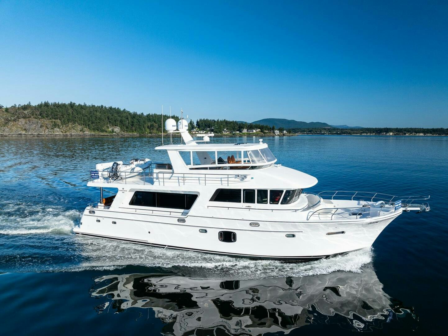 a boat on the water aboard KING OF NOTHING Yacht for Sale