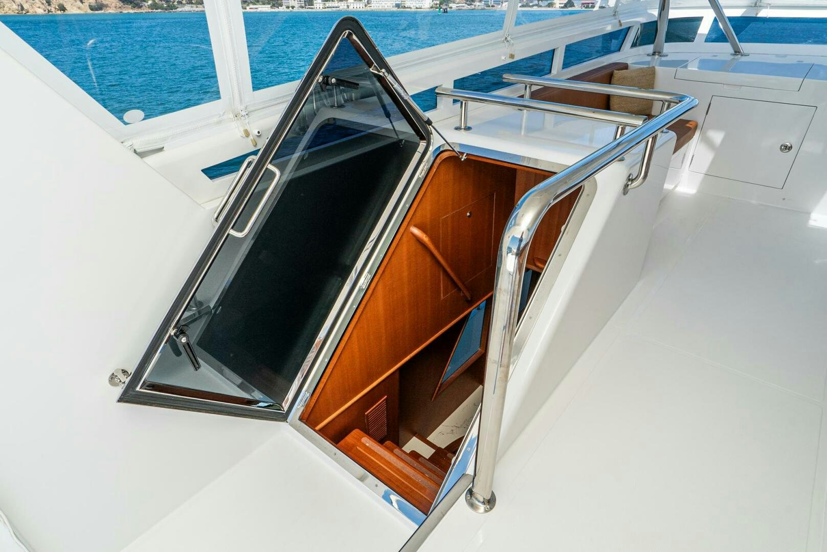 a boat on the water aboard KING OF NOTHING Yacht for Sale