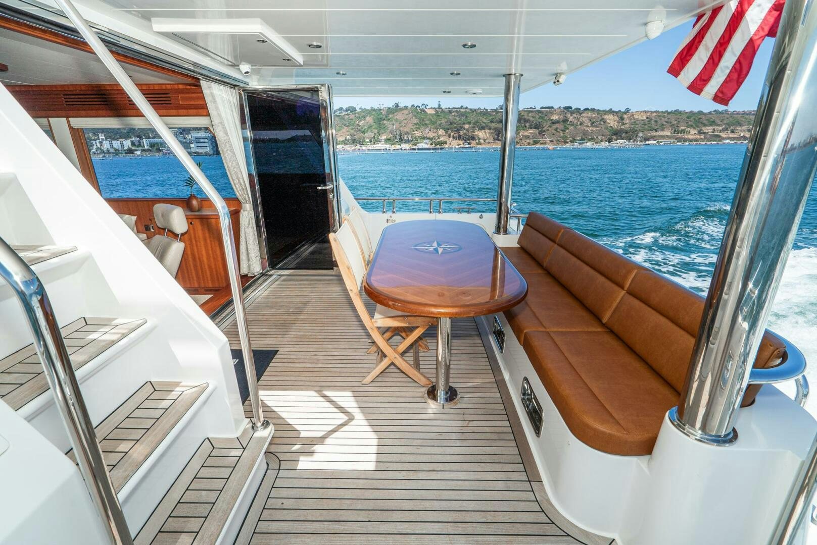 a boat on the water aboard KING OF NOTHING Yacht for Sale
