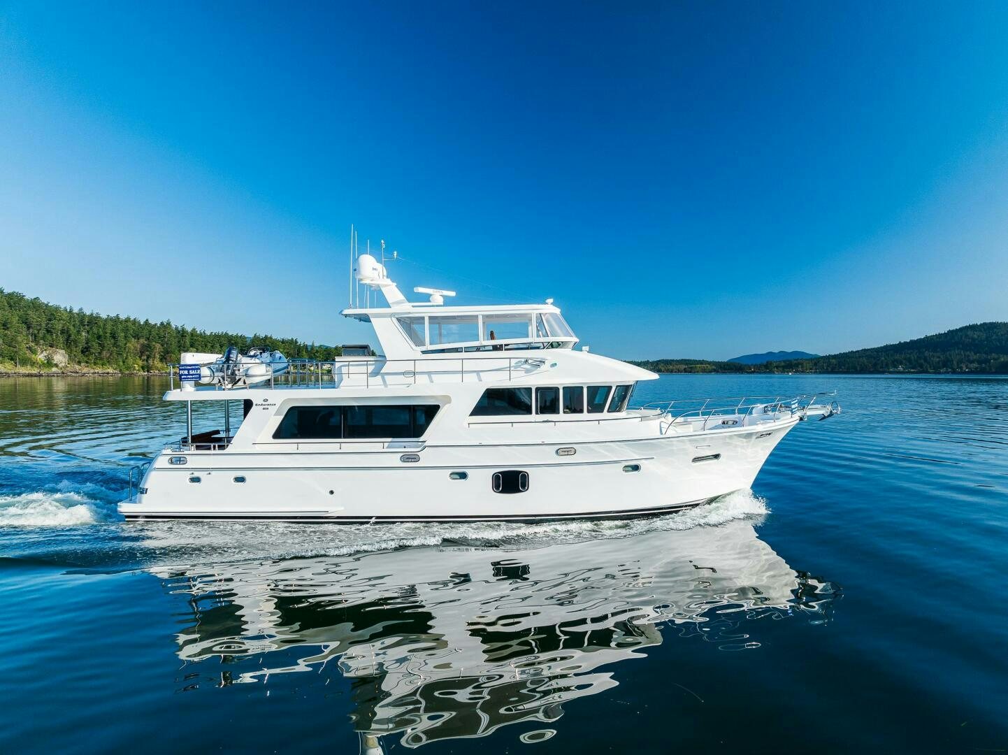 a boat on the water aboard KING OF NOTHING Yacht for Sale