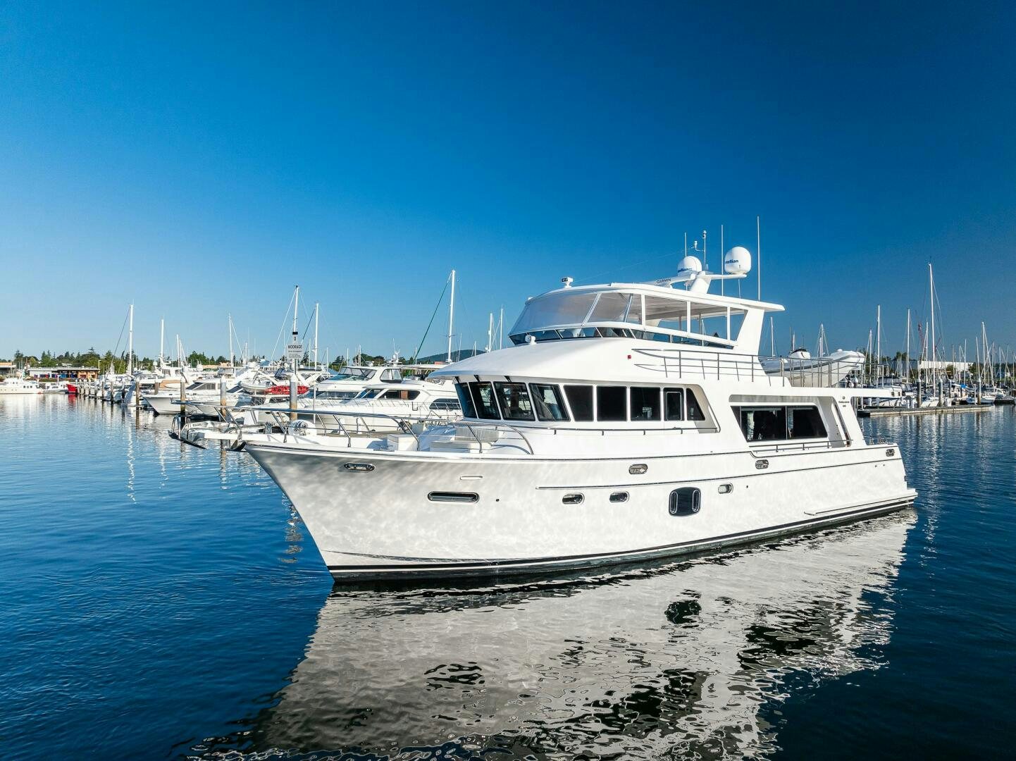 a boat on the water aboard KING OF NOTHING Yacht for Sale