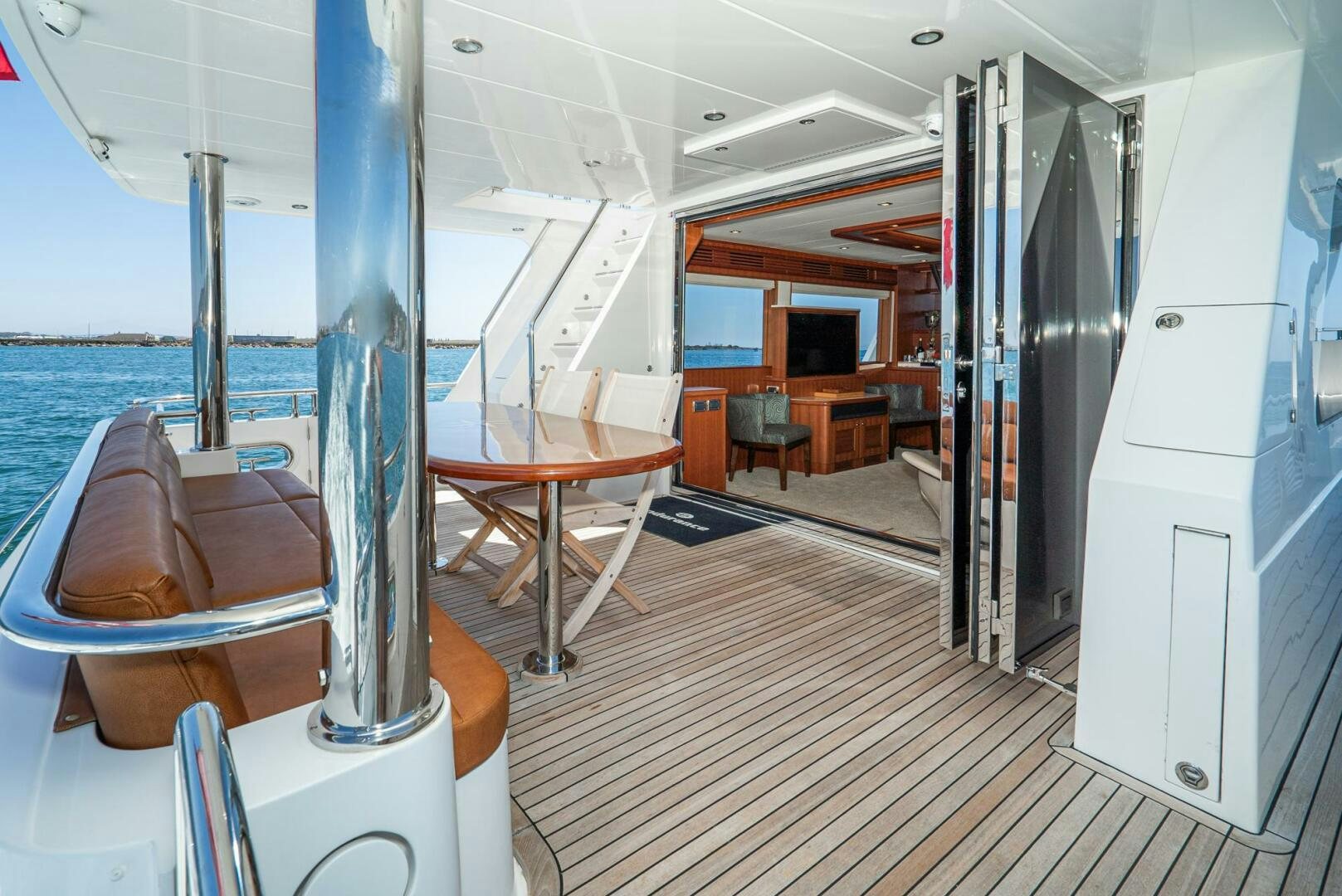 a boat on the water aboard KING OF NOTHING Yacht for Sale
