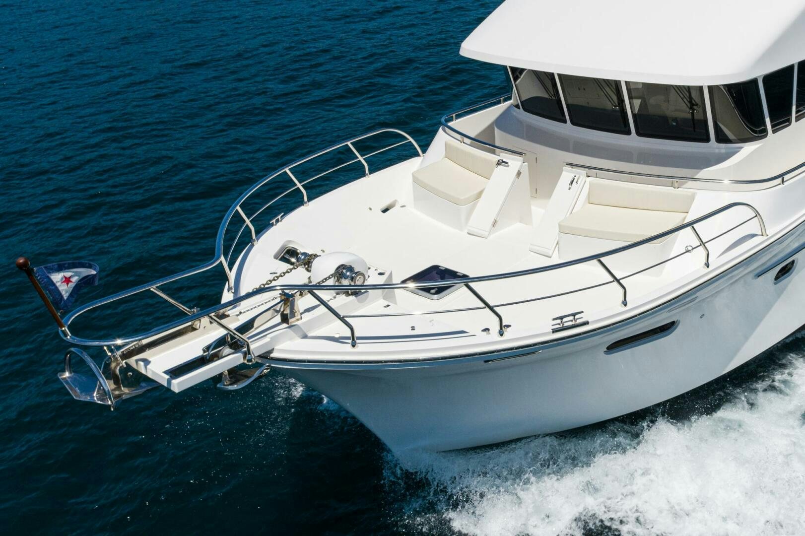 a boat on the water aboard KING OF NOTHING Yacht for Sale