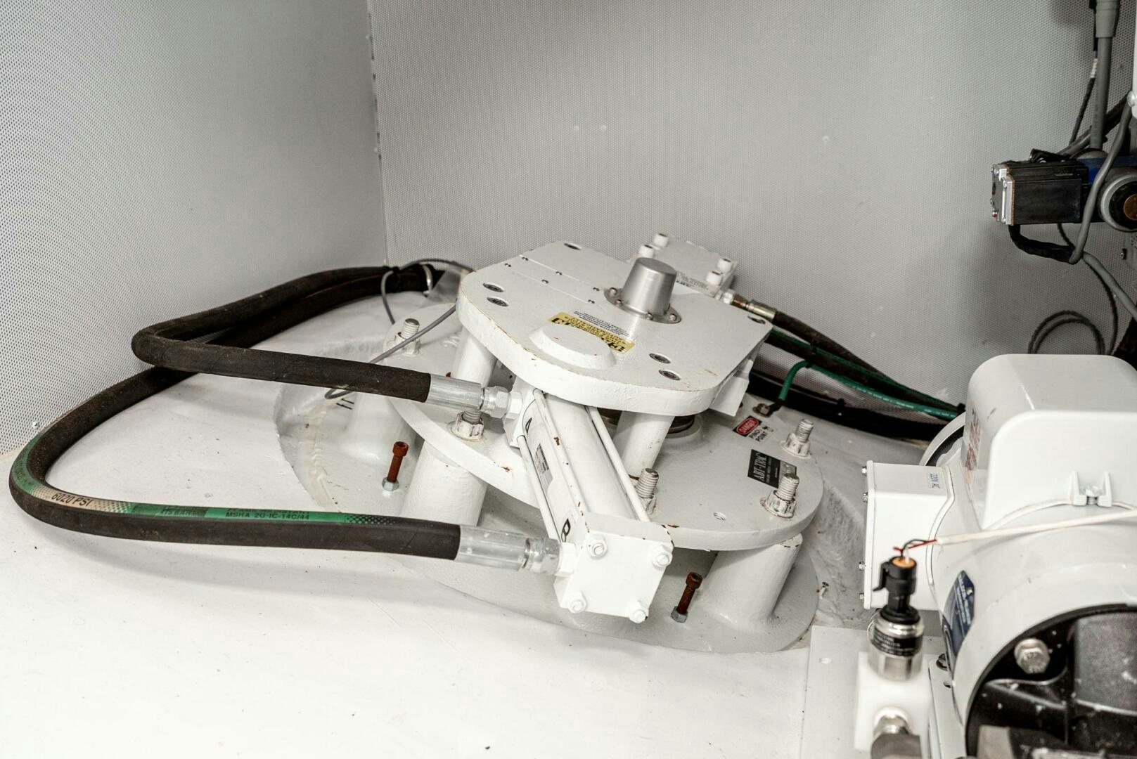 a machine on the counter aboard KING OF NOTHING Yacht for Sale