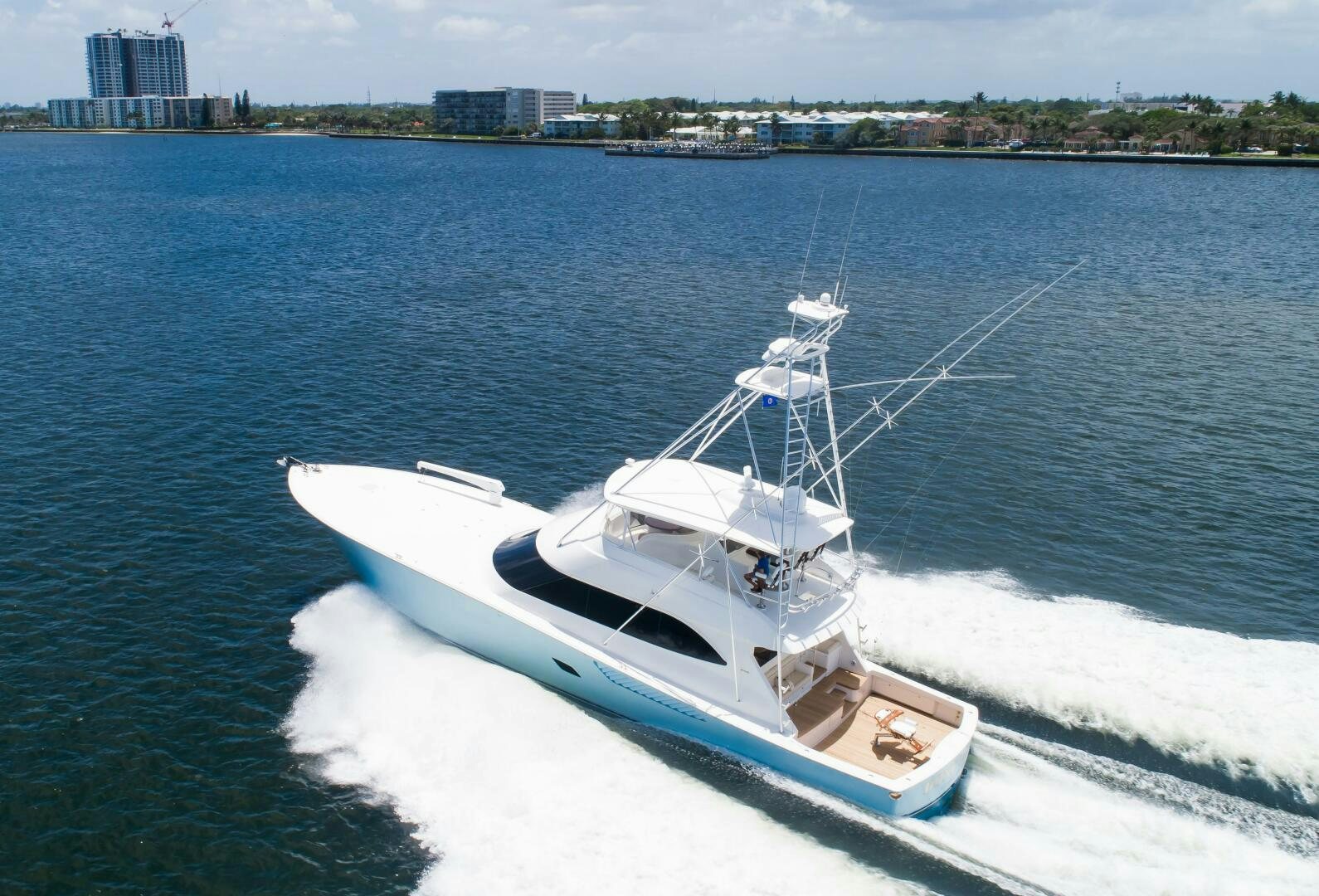 a boat on the water aboard DONE DEAL Yacht for Sale