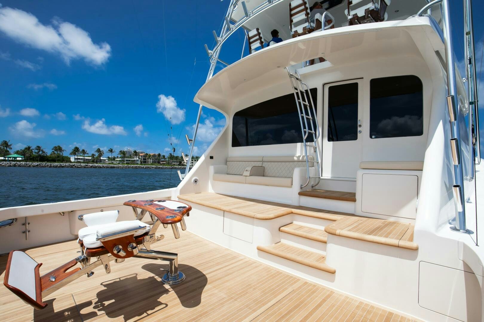 a boat on the water aboard DONE DEAL Yacht for Sale