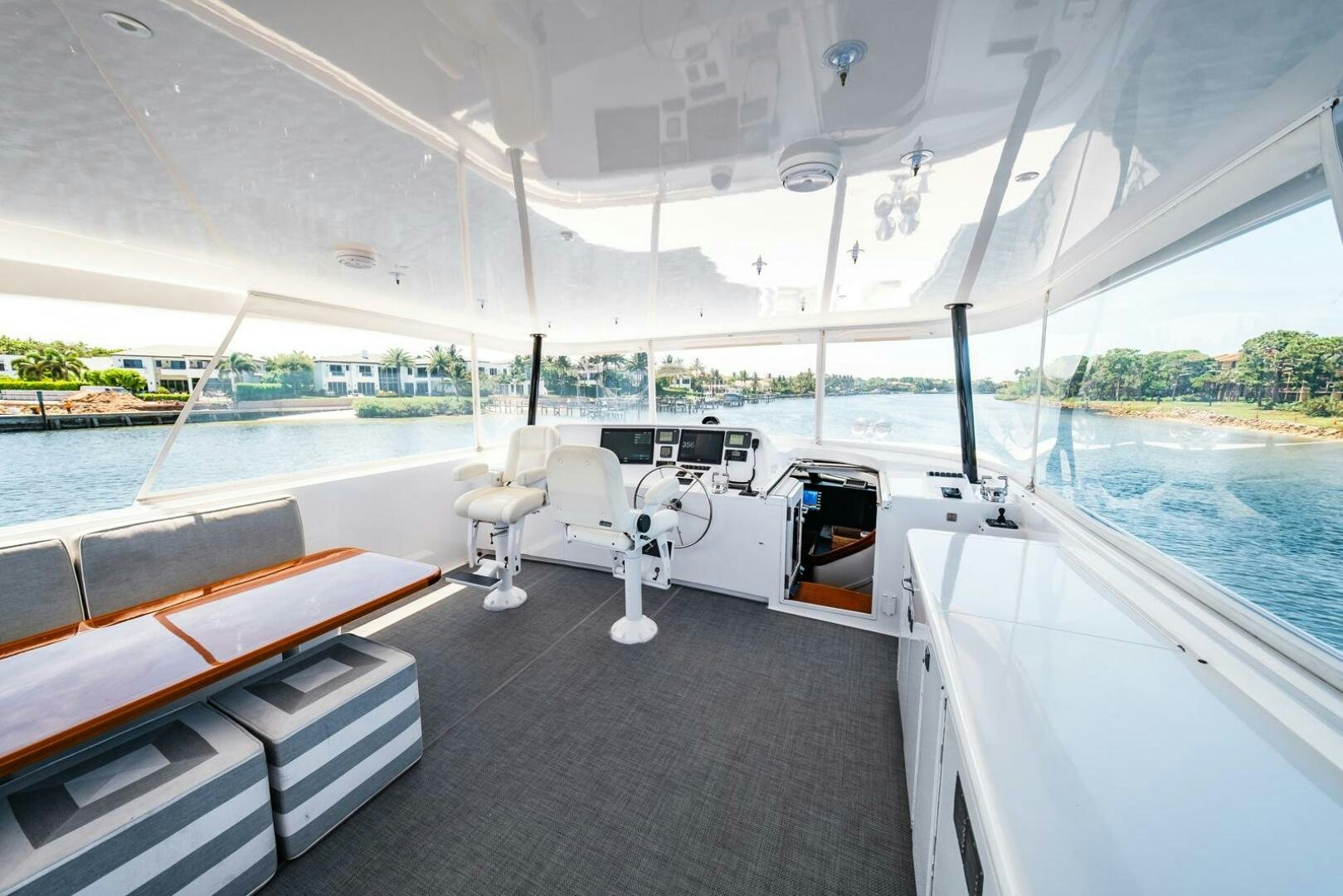 a boat on the water aboard GRACE Yacht for Sale