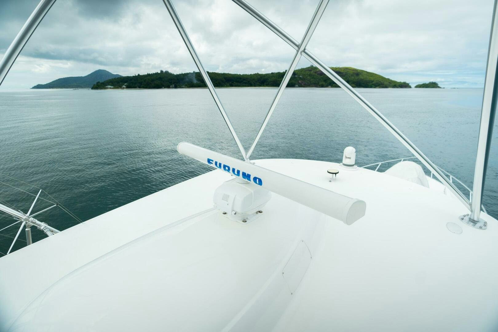 a boat on the water aboard VOODOO Yacht for Sale