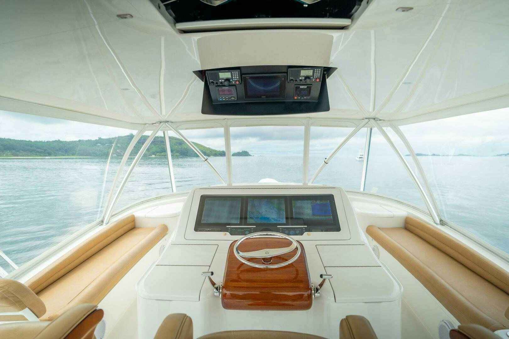 inside of a boat aboard VOODOO Yacht for Sale