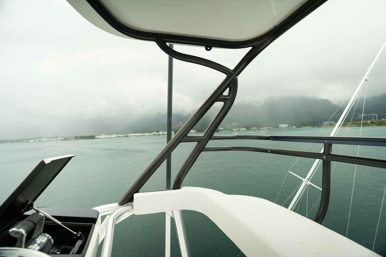 a view of the ocean from a boat aboard VOODOO Yacht for Sale