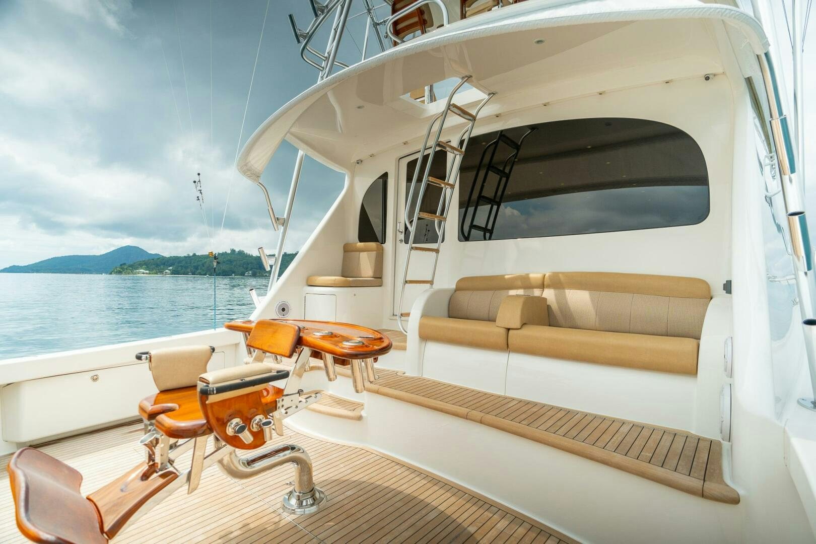 a boat on the water aboard VOODOO Yacht for Sale