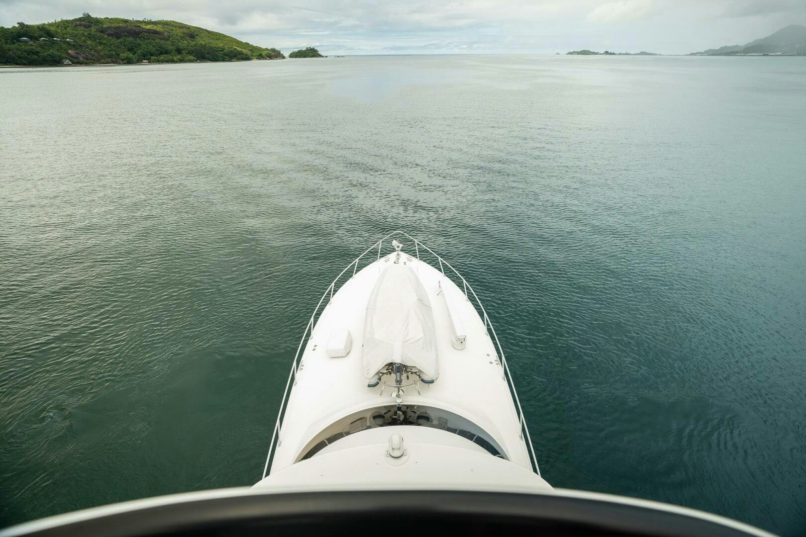 a boat in the water aboard VOODOO Yacht for Sale