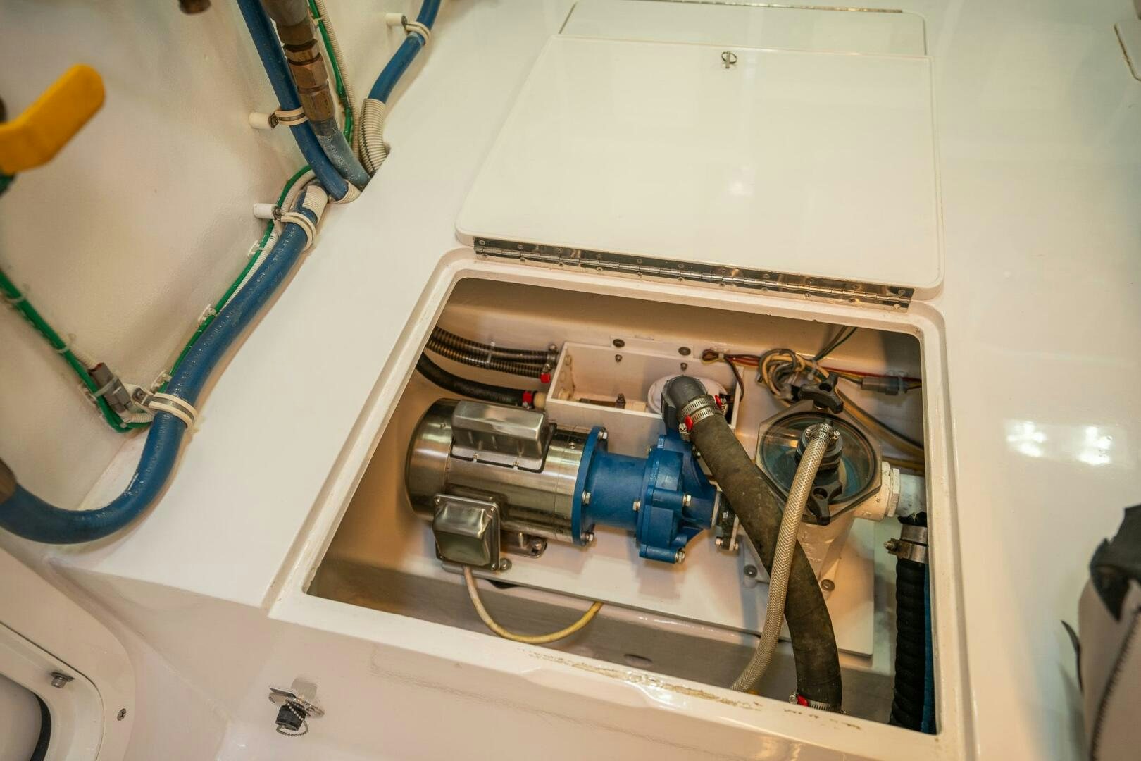 a machine with wires aboard VOODOO Yacht for Sale