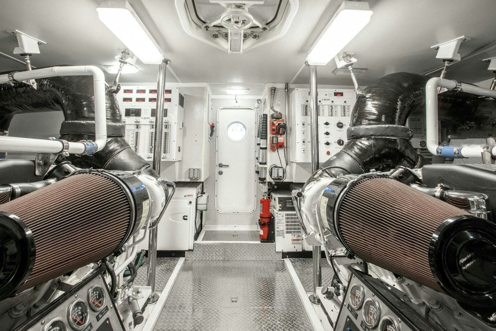 a close-up of a machine aboard HIGH LIFE Yacht for Sale