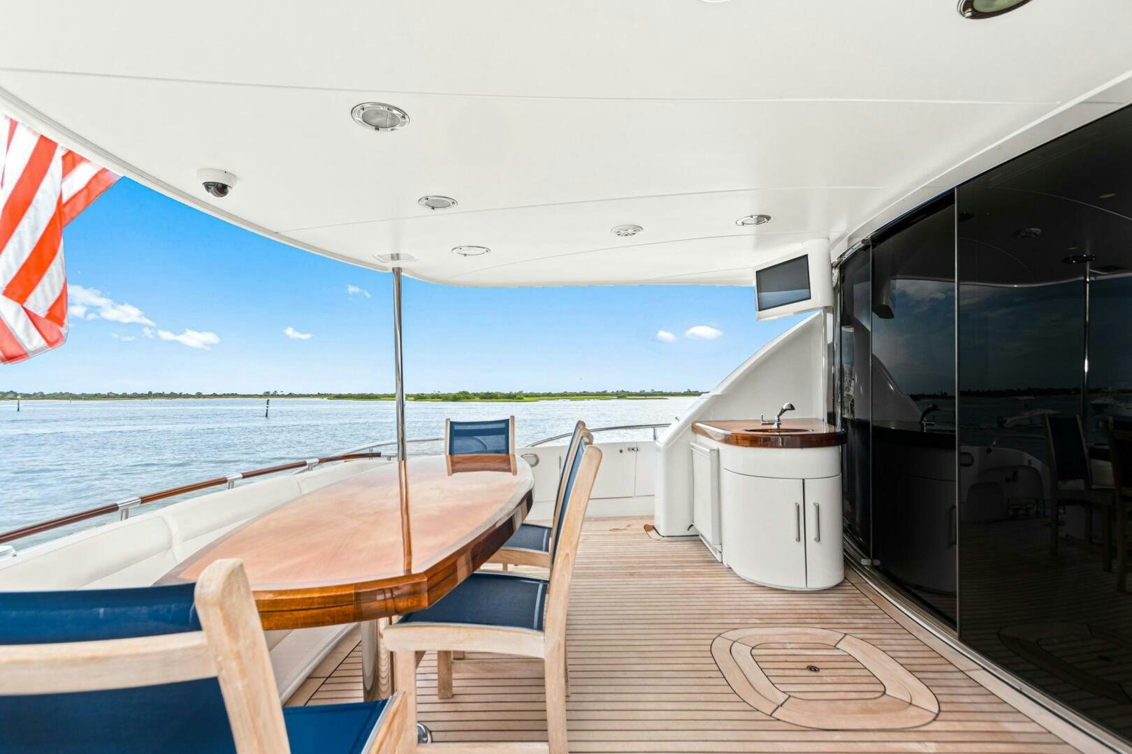 a boat on the water aboard HIGH LIFE Yacht for Sale