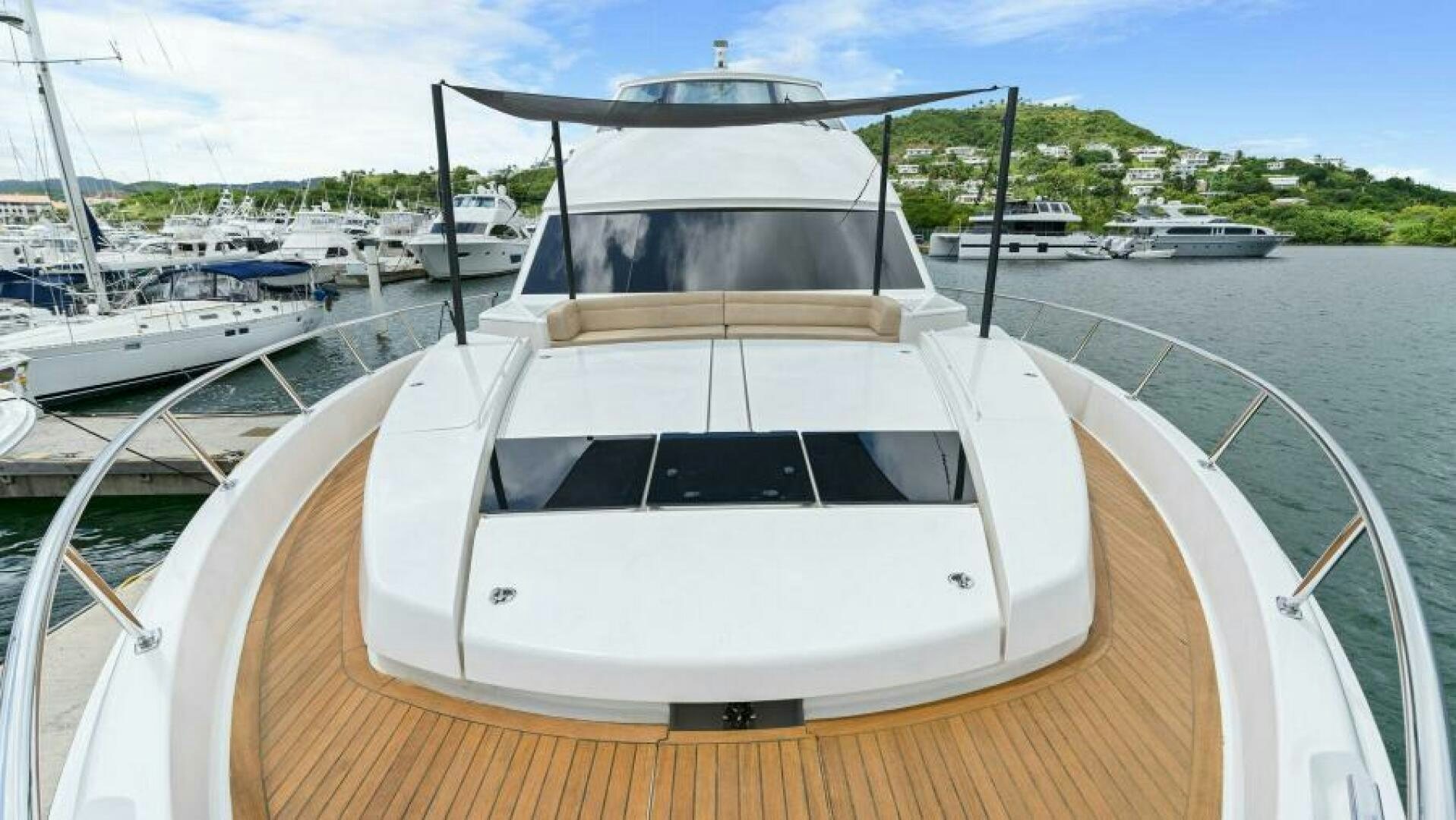 a boat on a body of water aboard AMORE Yacht for Sale