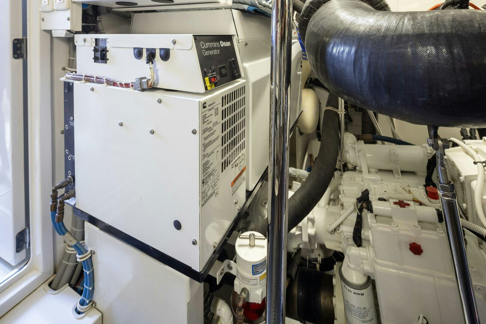 a machine with wires aboard IMAGINE Yacht for Sale