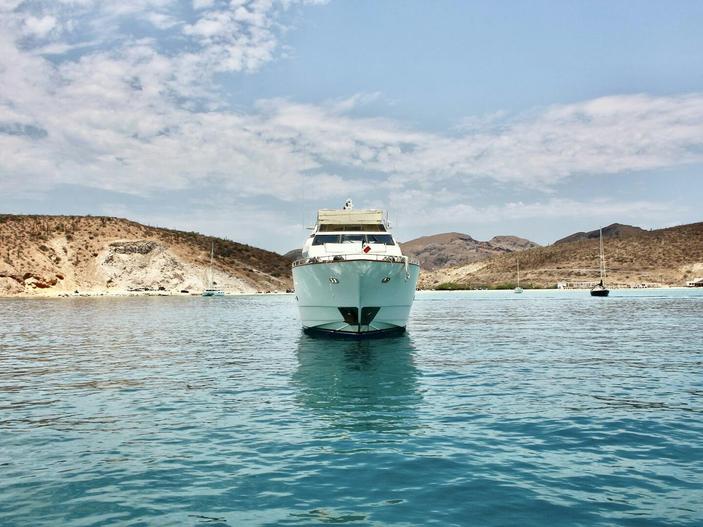 a boat on the water aboard GARI Yacht for Sale