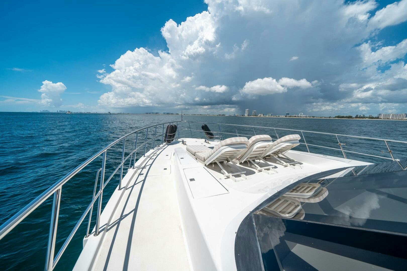 a boat on the water aboard E Yacht for Sale