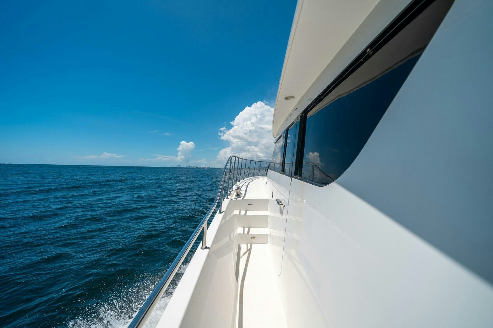 a boat on the water aboard E Yacht for Sale