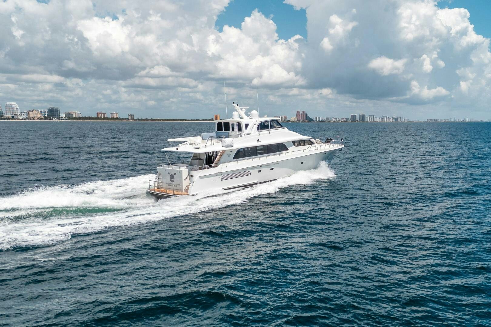 a boat on the water aboard E Yacht for Sale
