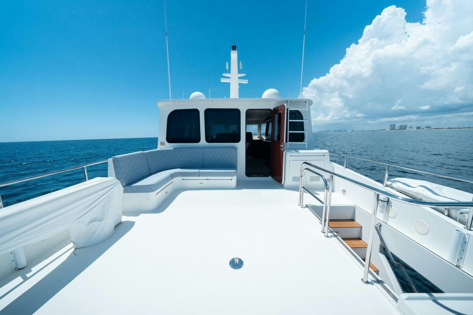 a boat on the water aboard E Yacht for Sale