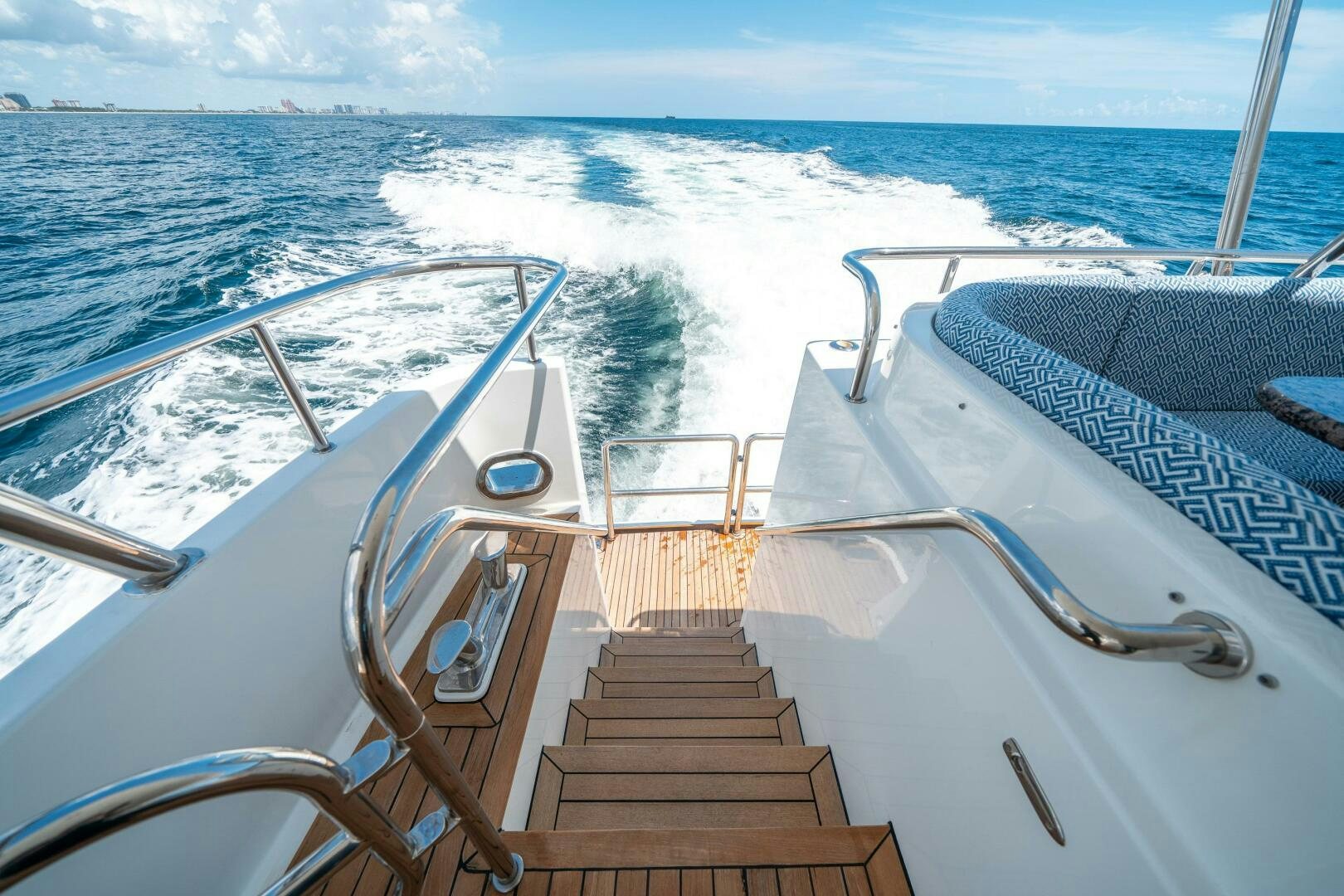 a boat on the water aboard E Yacht for Sale