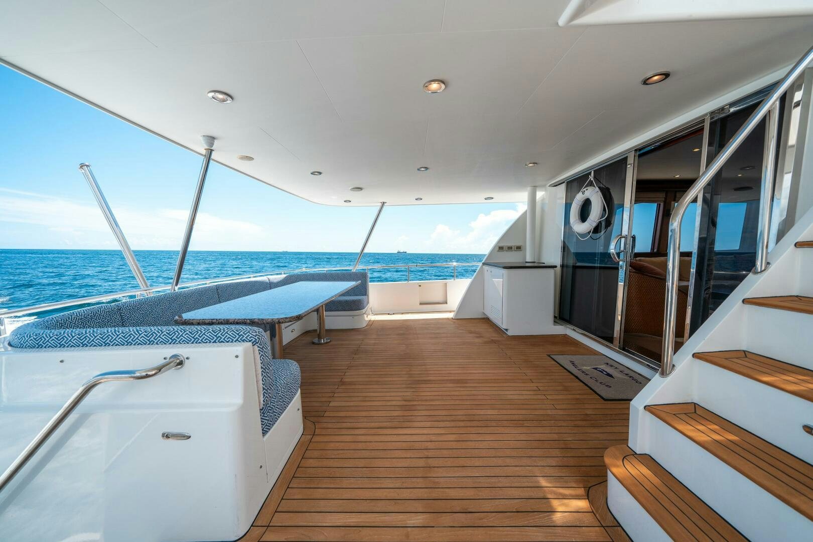 a boat on the water aboard E Yacht for Sale
