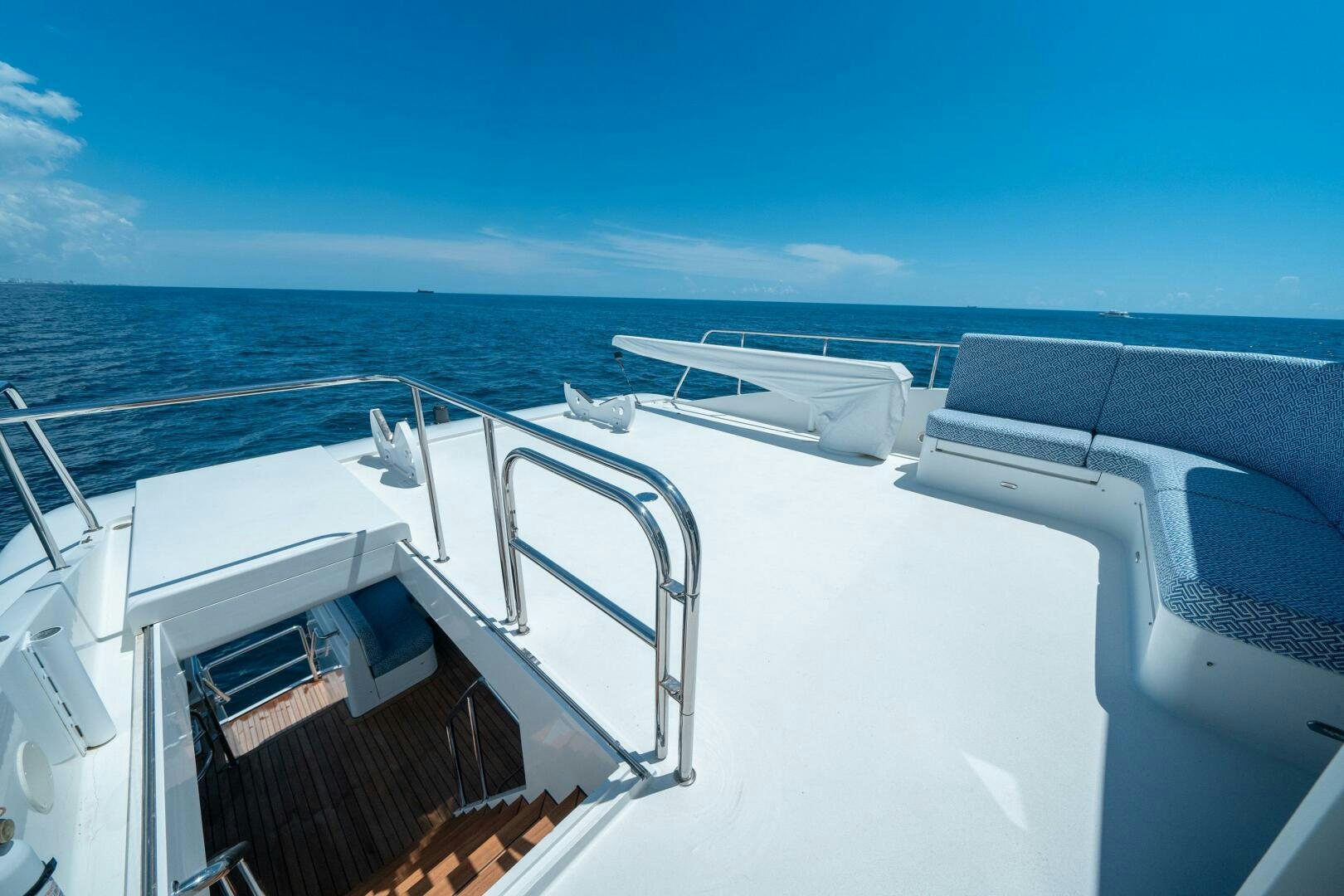 a boat on the water aboard E Yacht for Sale