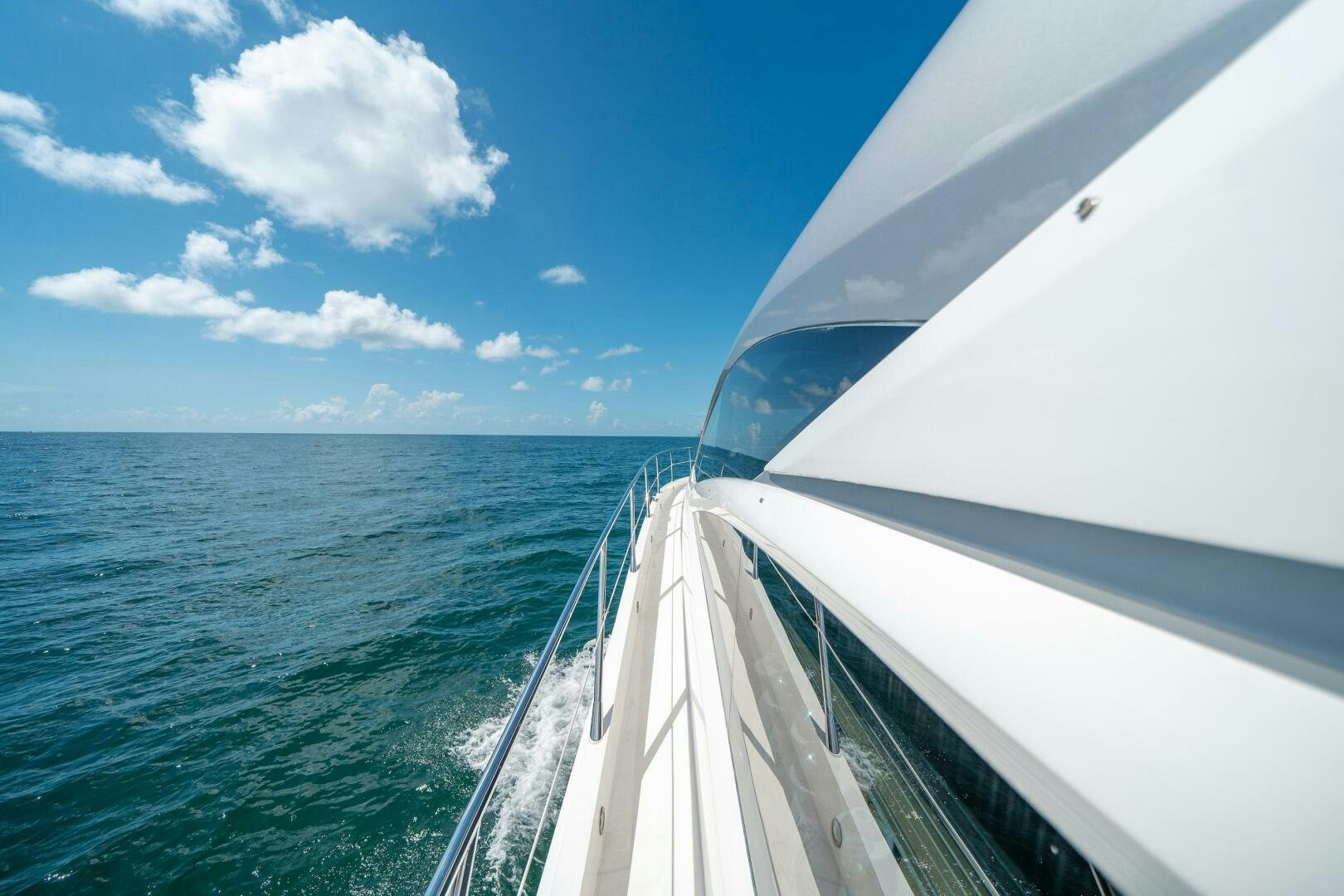 a boat on the water aboard MYLE Yacht for Sale