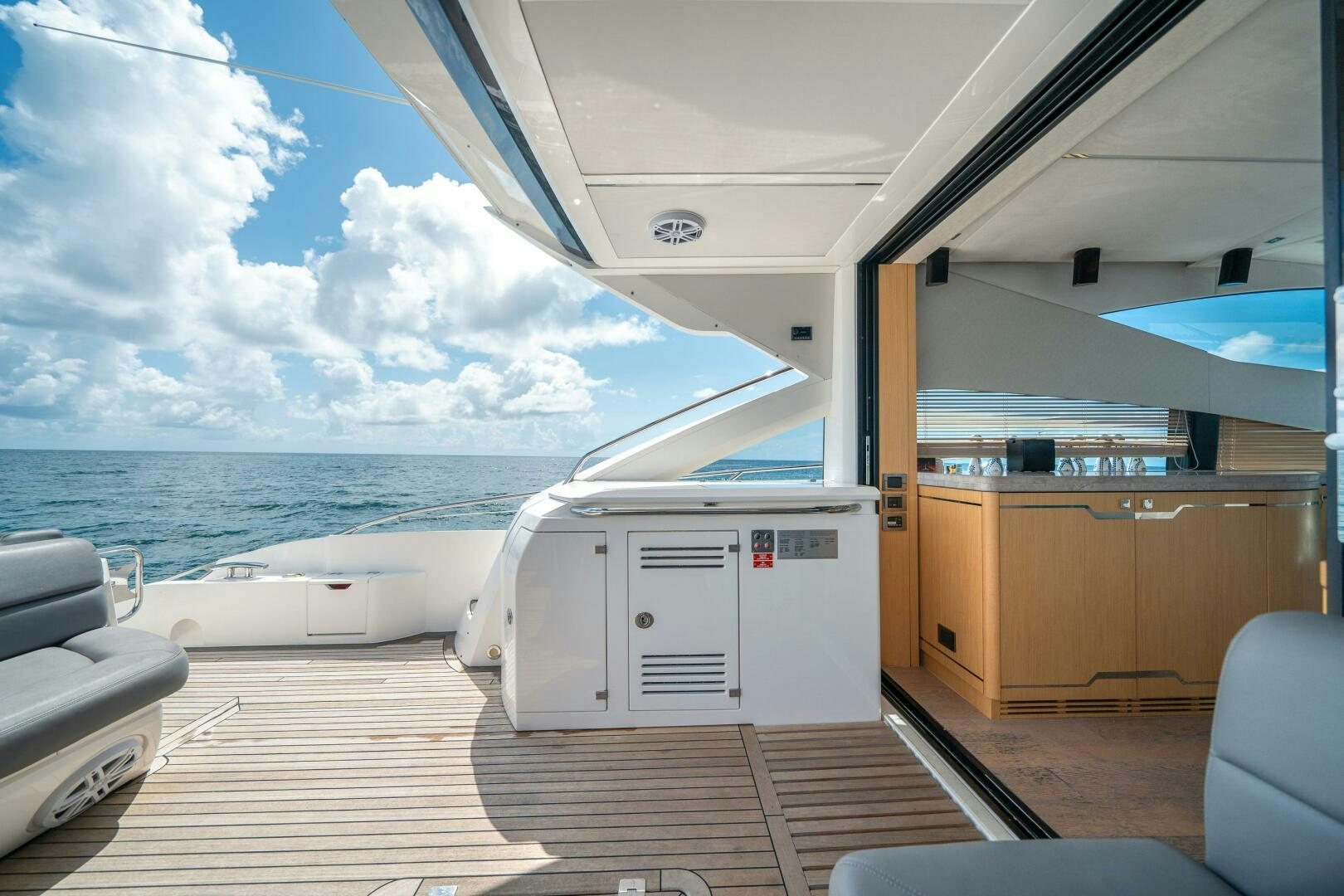 a boat on the water aboard MYLE Yacht for Sale