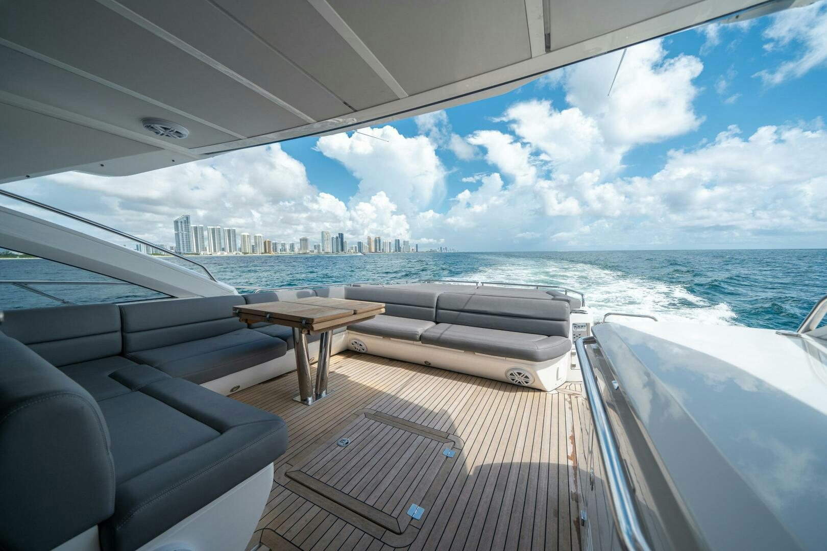 a boat on the water aboard MYLE Yacht for Sale