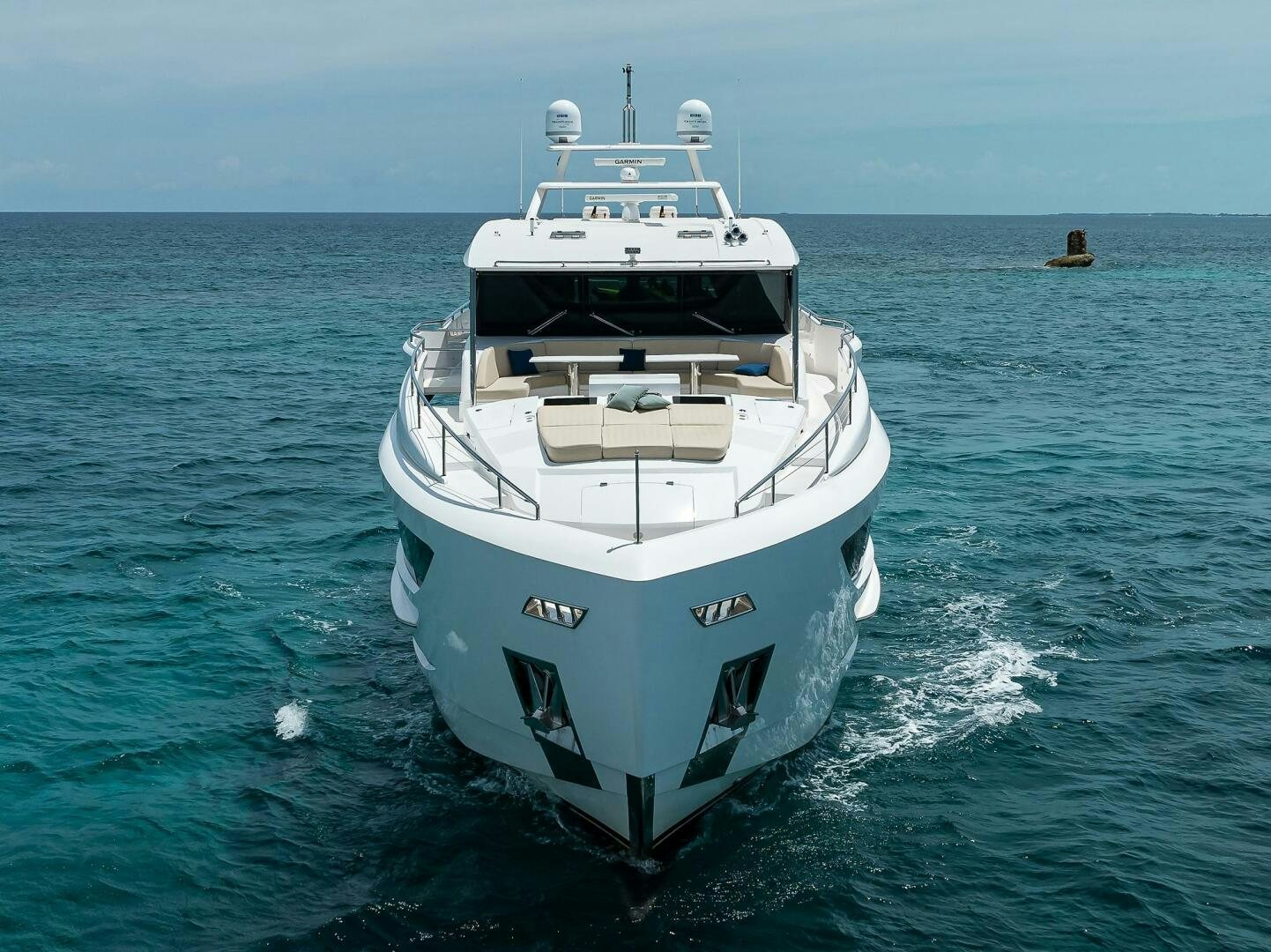 a boat in the water aboard AQUA LIFE Yacht for Sale