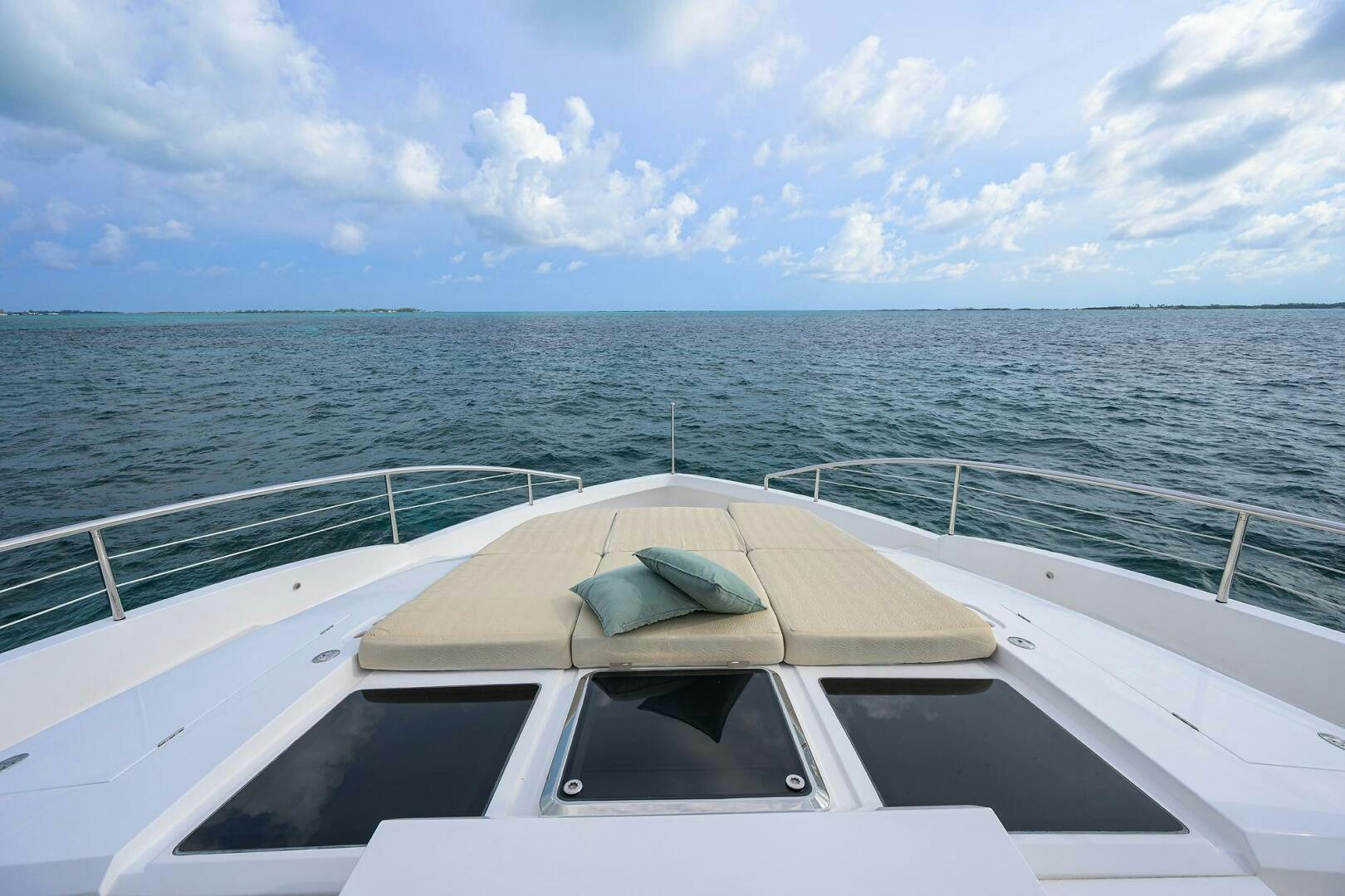 a boat on the water aboard AQUA LIFE Yacht for Sale
