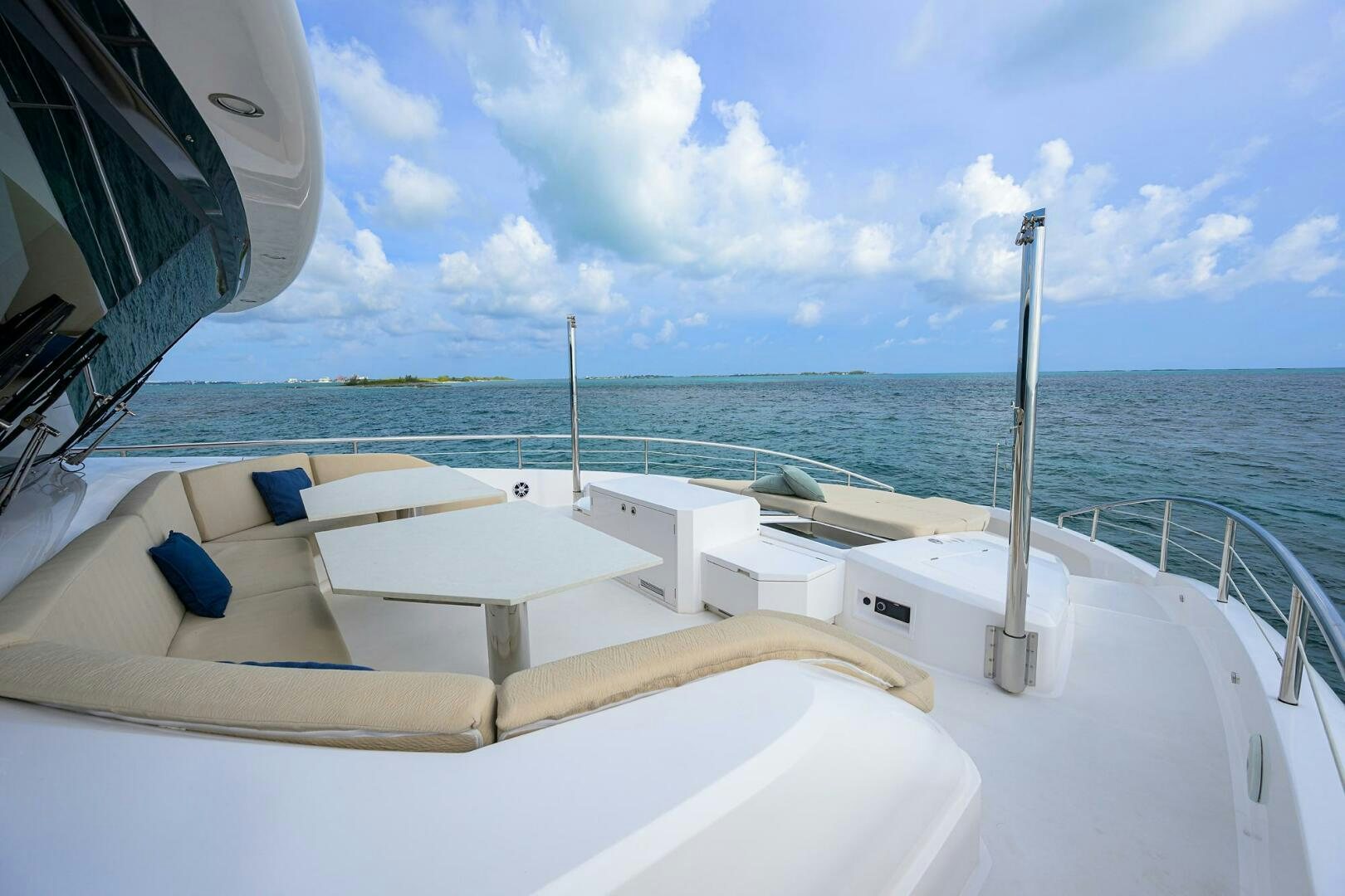 a boat on the water aboard AQUA LIFE Yacht for Sale
