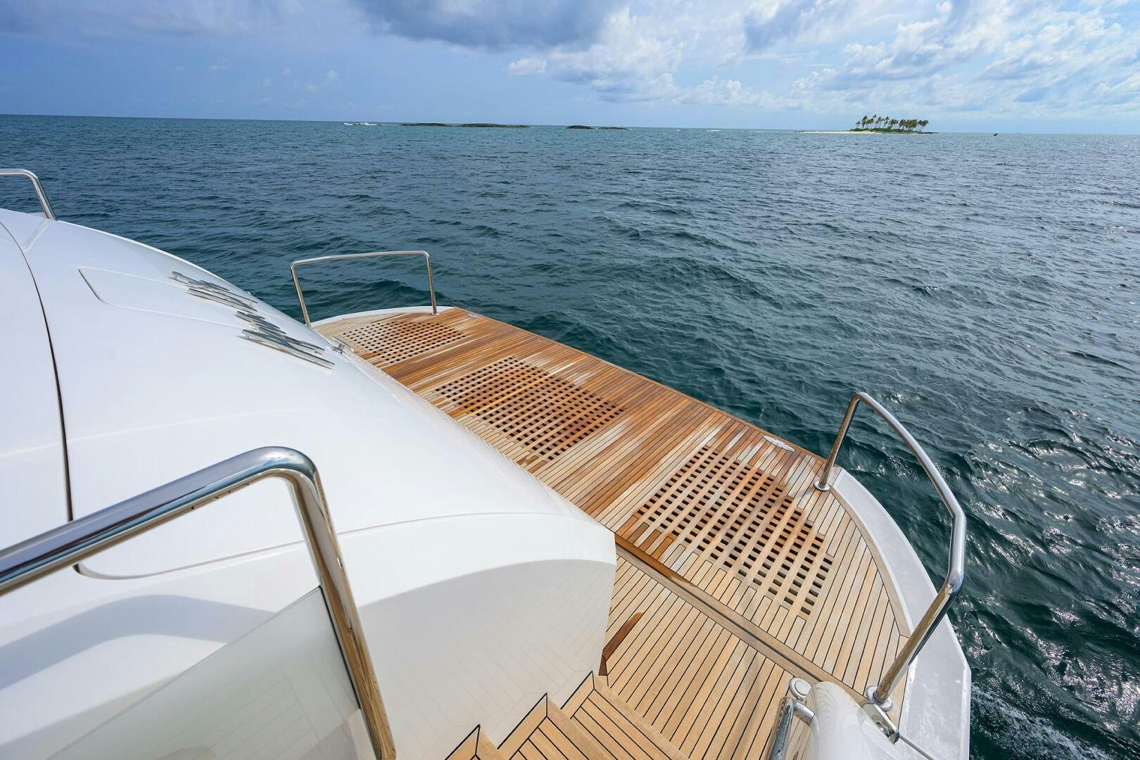 a boat on the water aboard AQUA LIFE Yacht for Sale