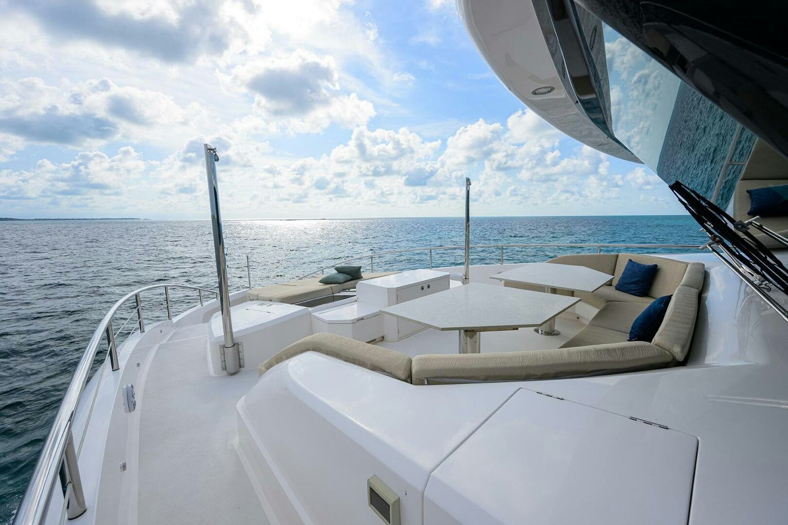 a boat on the water aboard AQUA LIFE Yacht for Sale